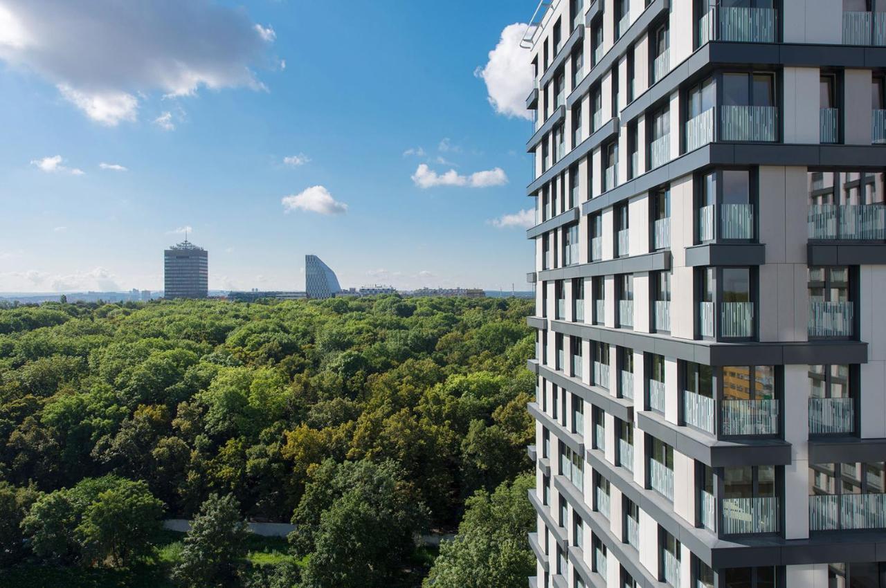 Centrum Park Apartment Prag Eksteriør billede