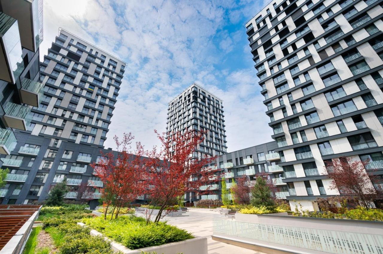 Centrum Park Apartment Prag Eksteriør billede